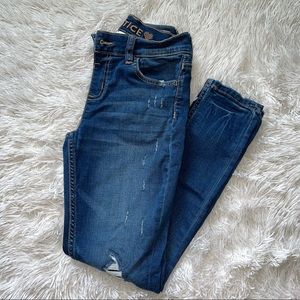 Girls Distressed Justice Jeans